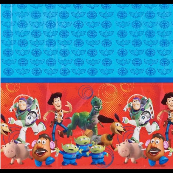 DesignWare Disney Toy Story Kid’s Plastic Party Table Cover - Picture 2 of 7